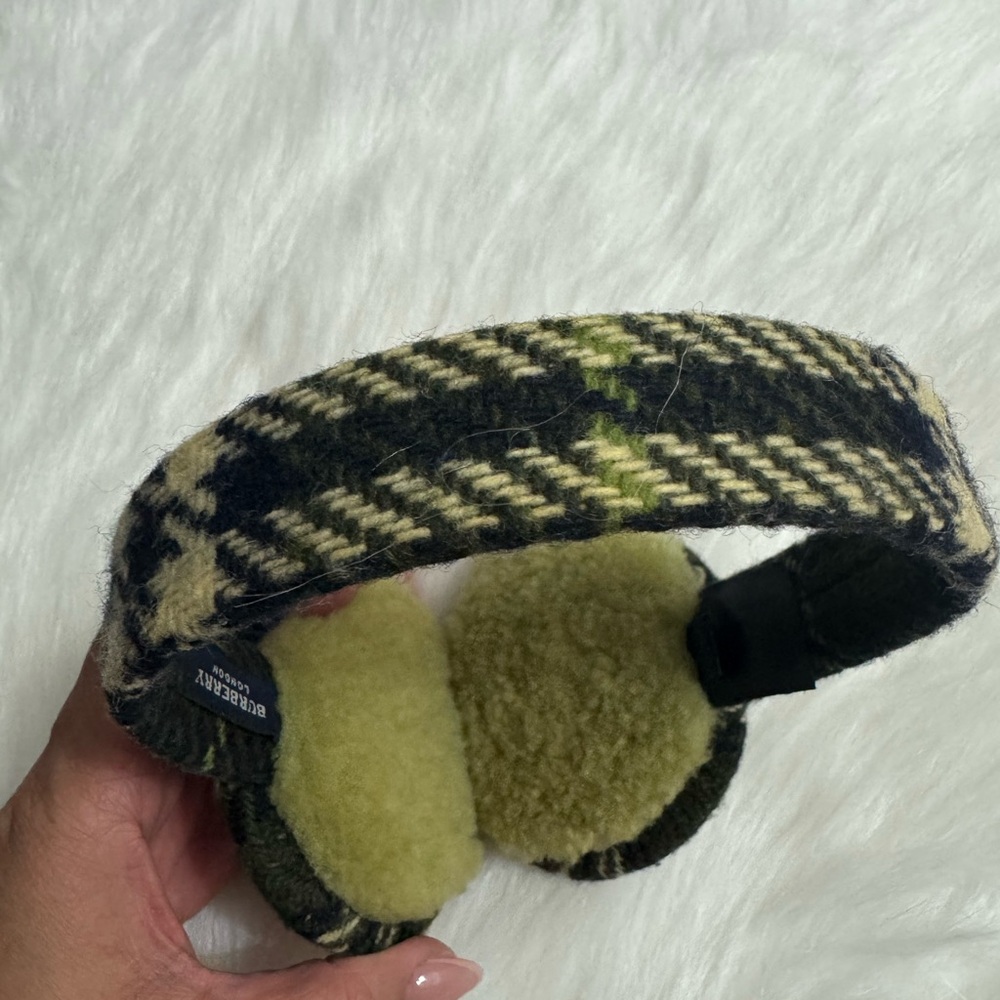 Burberry Plaid Ear Muffs - Picture 5 of 8